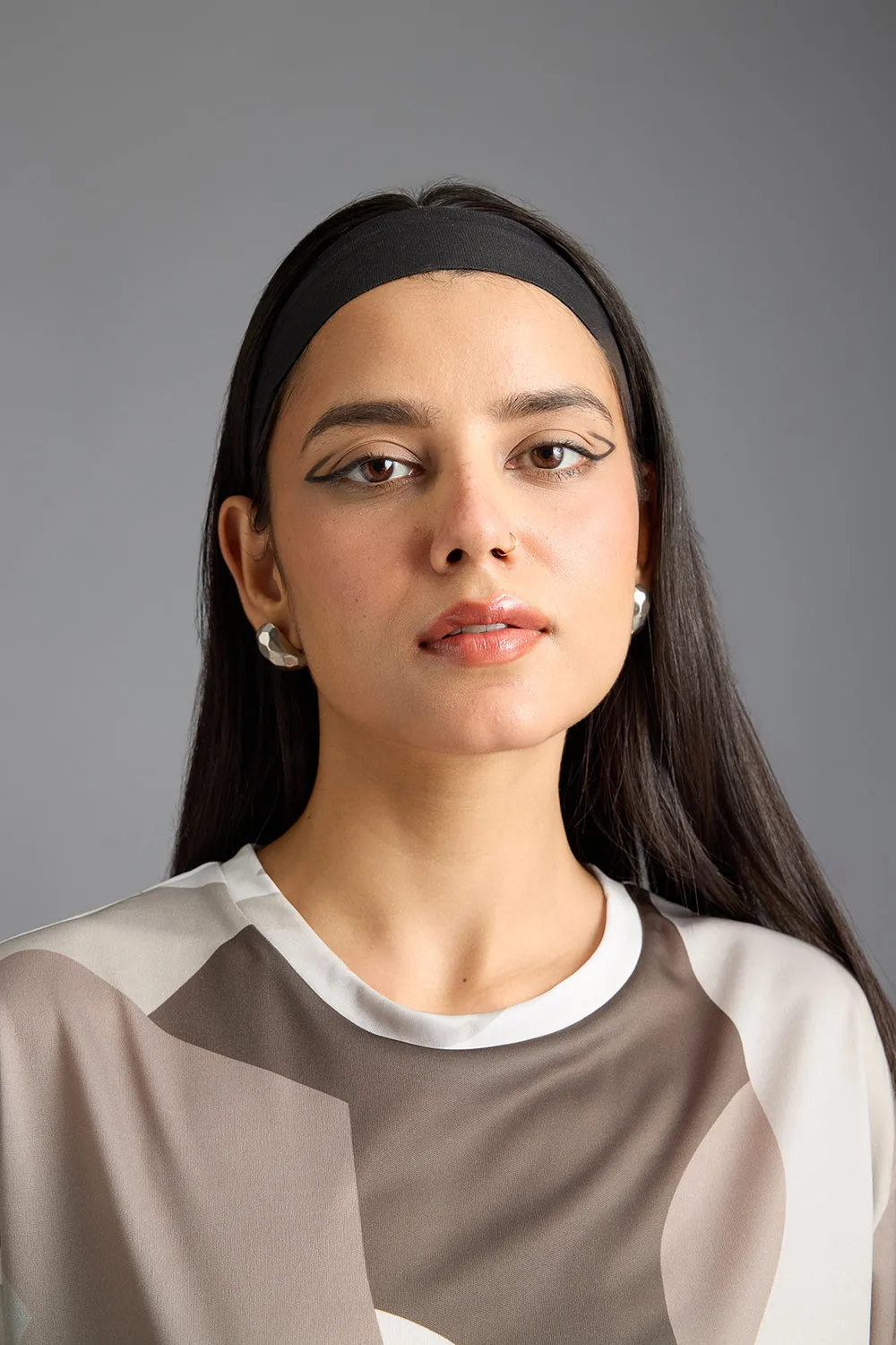 Printed Women's T-Shirt- Abstract