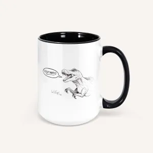"Illuminati!" (Conspiracy Dinos) - 15oz Coffee Mug