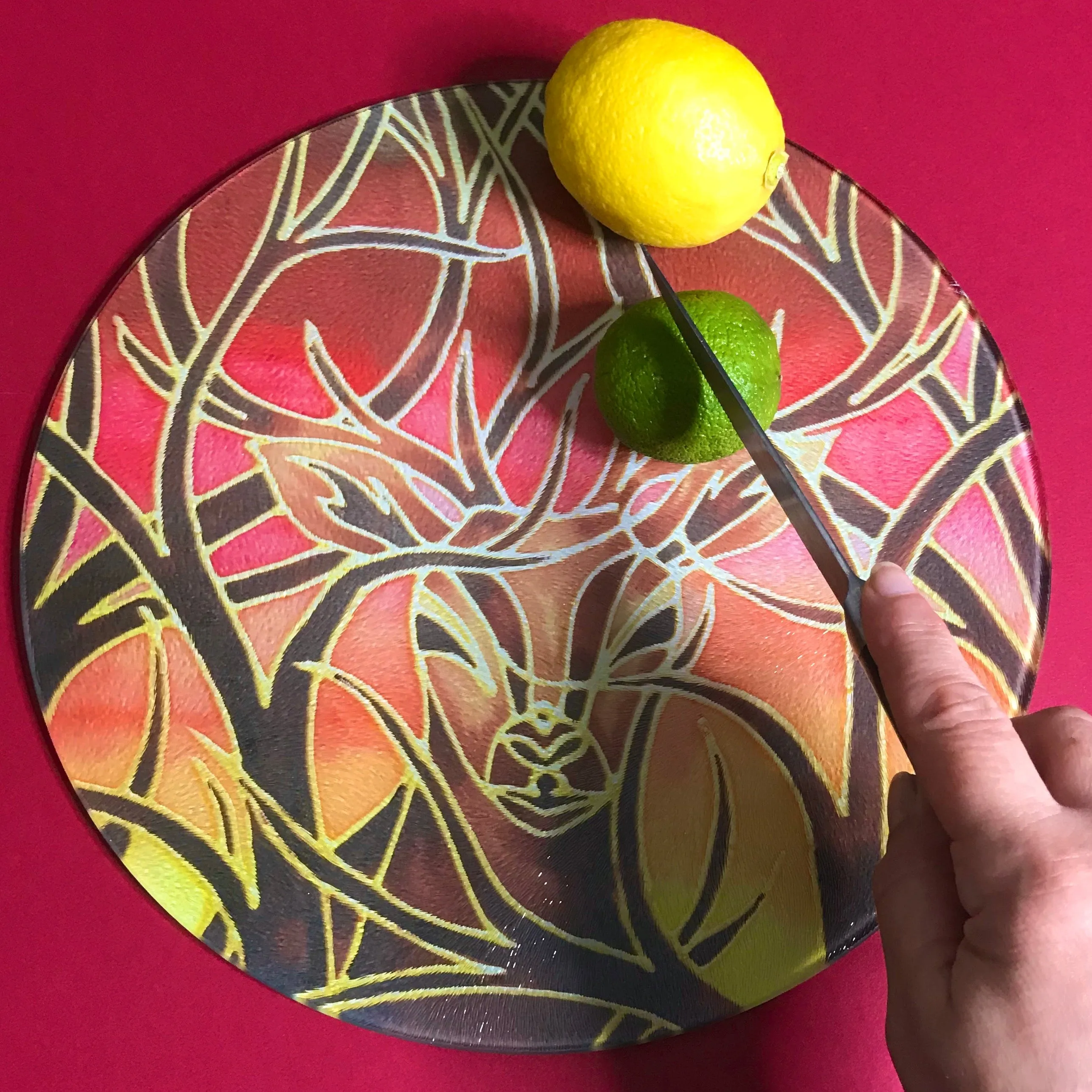 Red Stag Round Mats & Coasters - Wildlife Table Mats