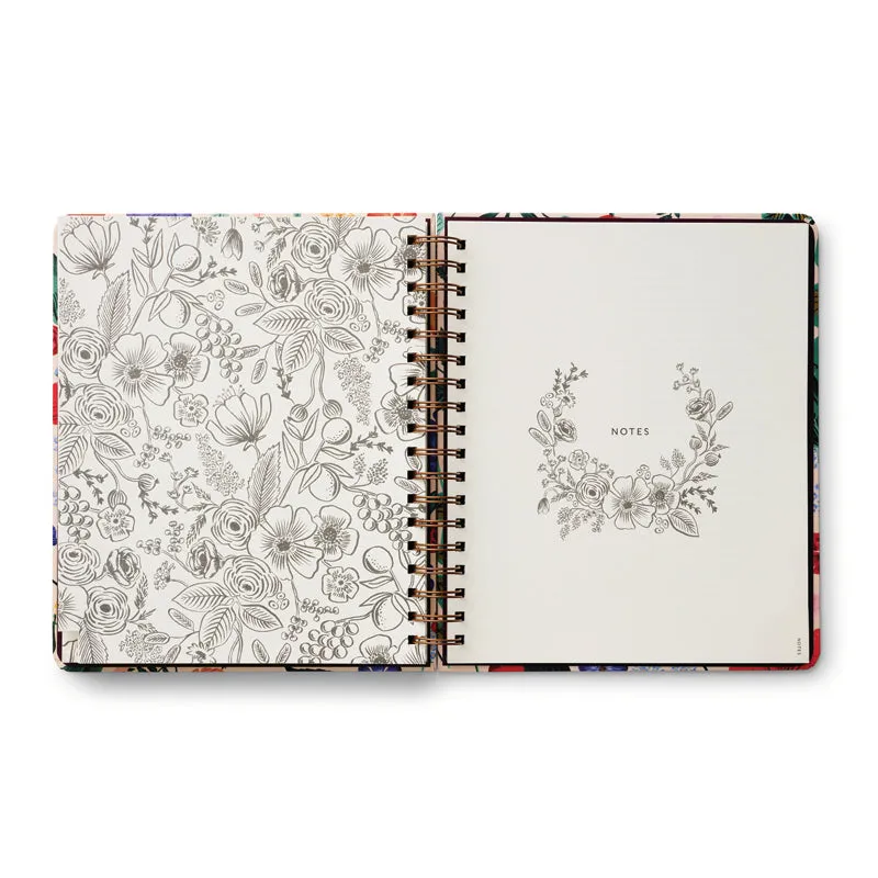RIFLE PAPER CO. | 2024 17-Month Large Planner - Blossom