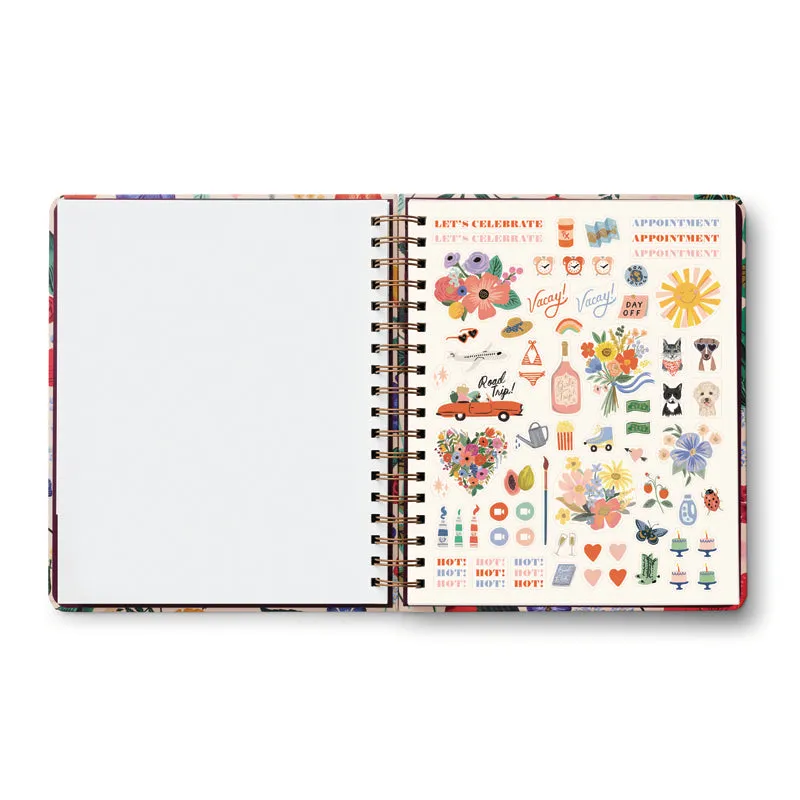 RIFLE PAPER CO. | 2024 17-Month Large Planner - Blossom