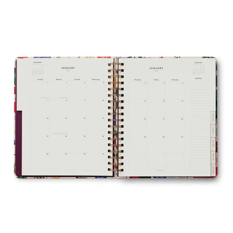RIFLE PAPER CO. | 2024 17-Month Large Planner - Blossom