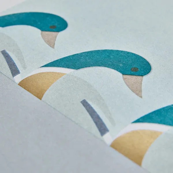 Riso Print - Ducks In A Row