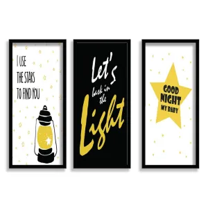 SAF paintings Motivational Quotes Black frame painting for Wall Decoration SA-SANFLP33518