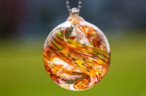 Seasons Confetti Orb with Cremation Ash