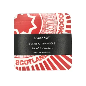 SET OF 4 TUNNOCK'S COASTERS