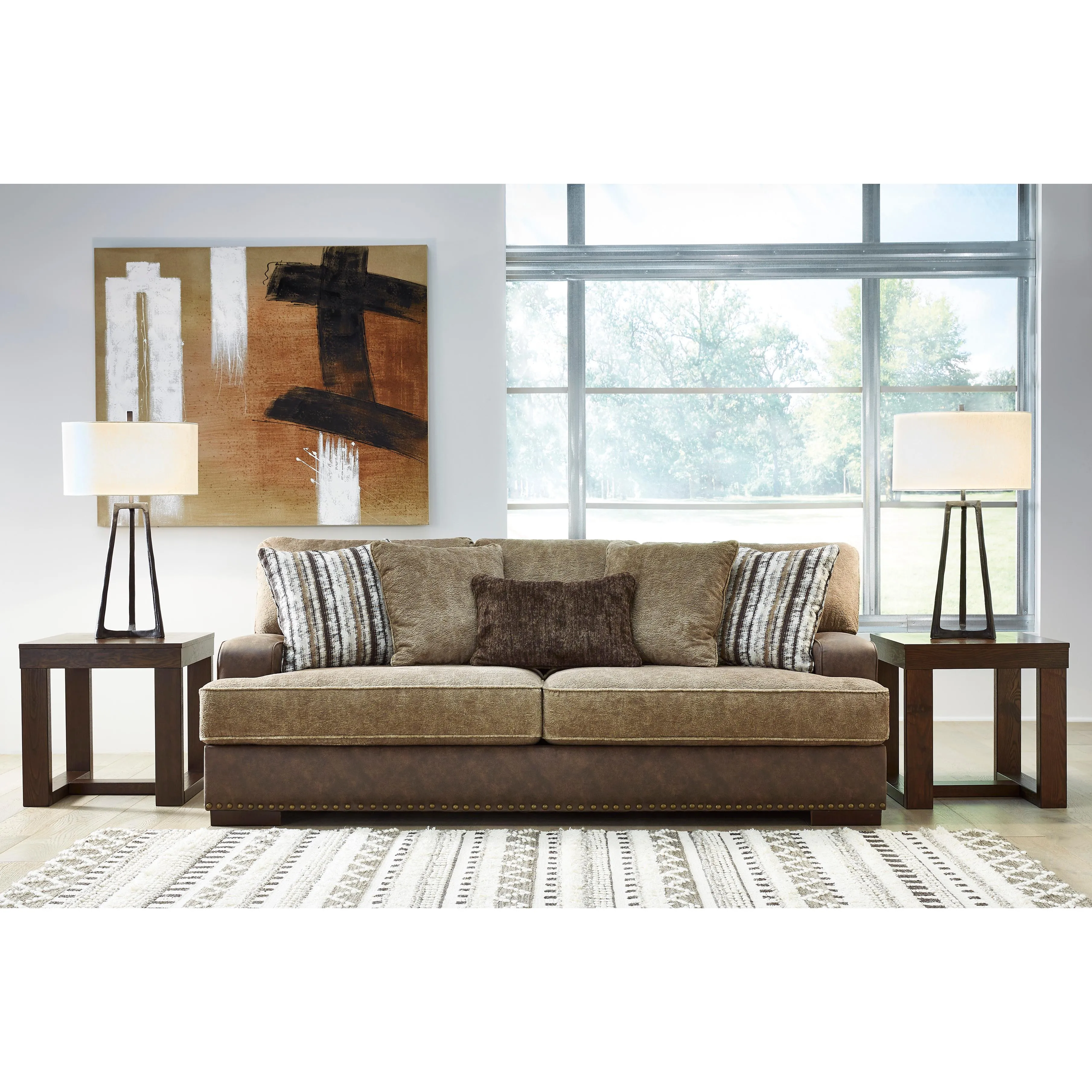 Signature Design by Ashley Alesbury 18704U4 4 pc Living Room Set