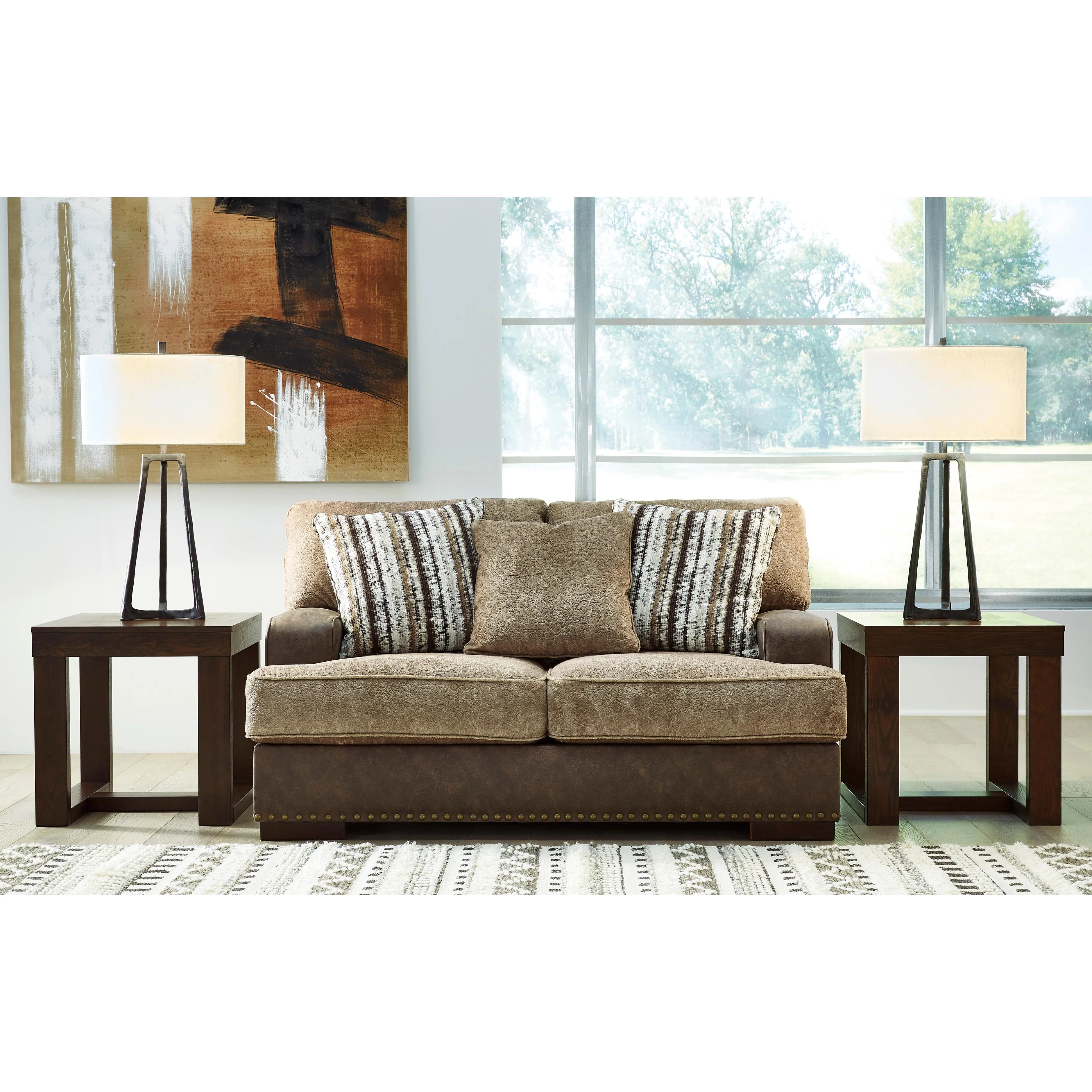 Signature Design by Ashley Alesbury 18704U4 4 pc Living Room Set