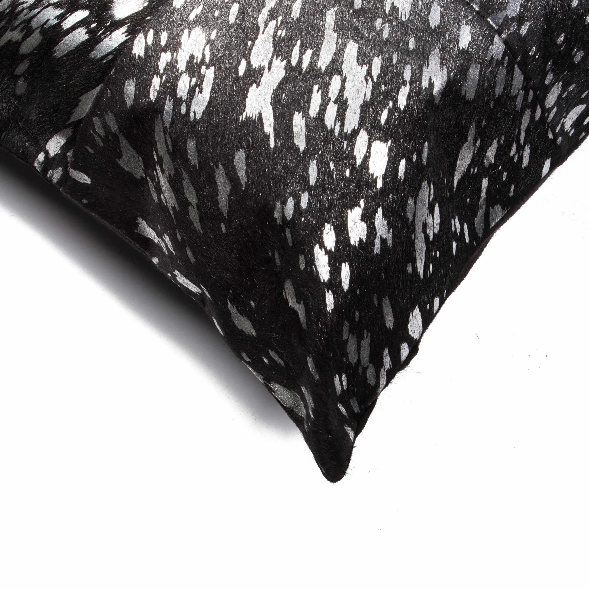 Silver And Black Torino Quattro Pillow 2 Pack
