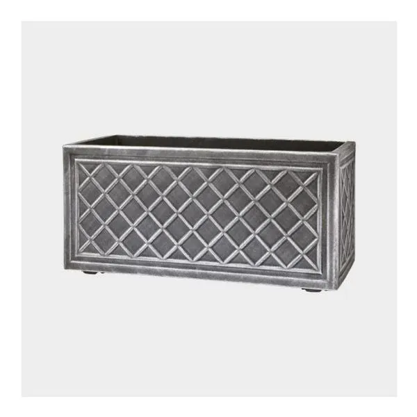 Stewarts 70cm Lead Effect Plastic Trough Planter