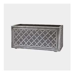 Stewarts 70cm Lead Effect Plastic Trough Planter