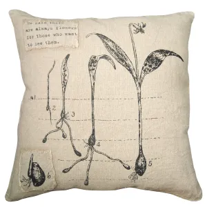 Sugarboo Designs He Said There Are Always Flowers Pillow