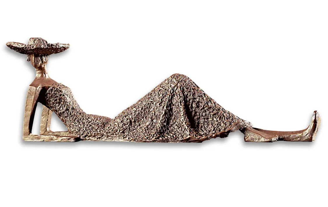 Summer Days Antique Bronze Sculpture