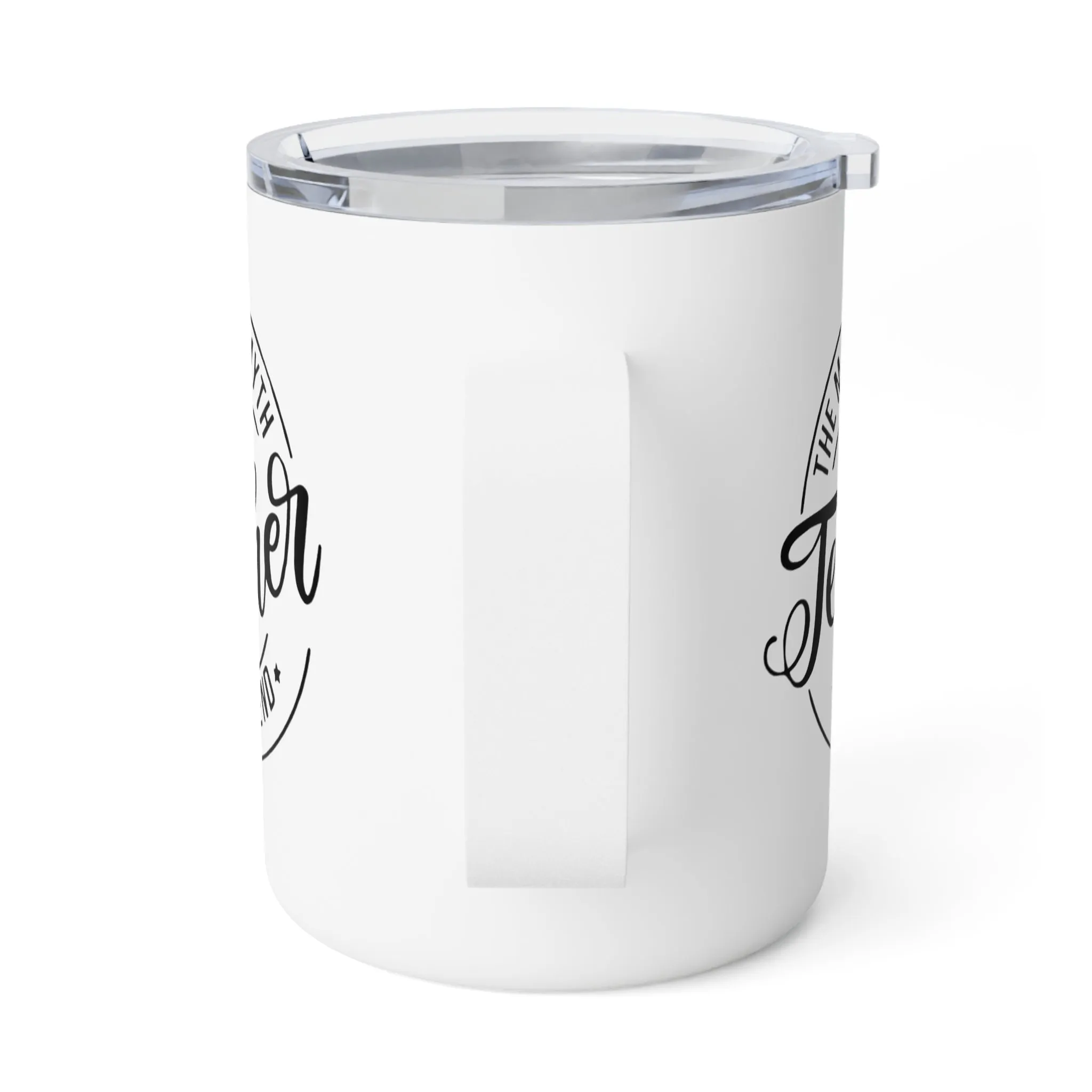Teacher The Man The Myth The Legend Insulated Coffee Mug, 10oz