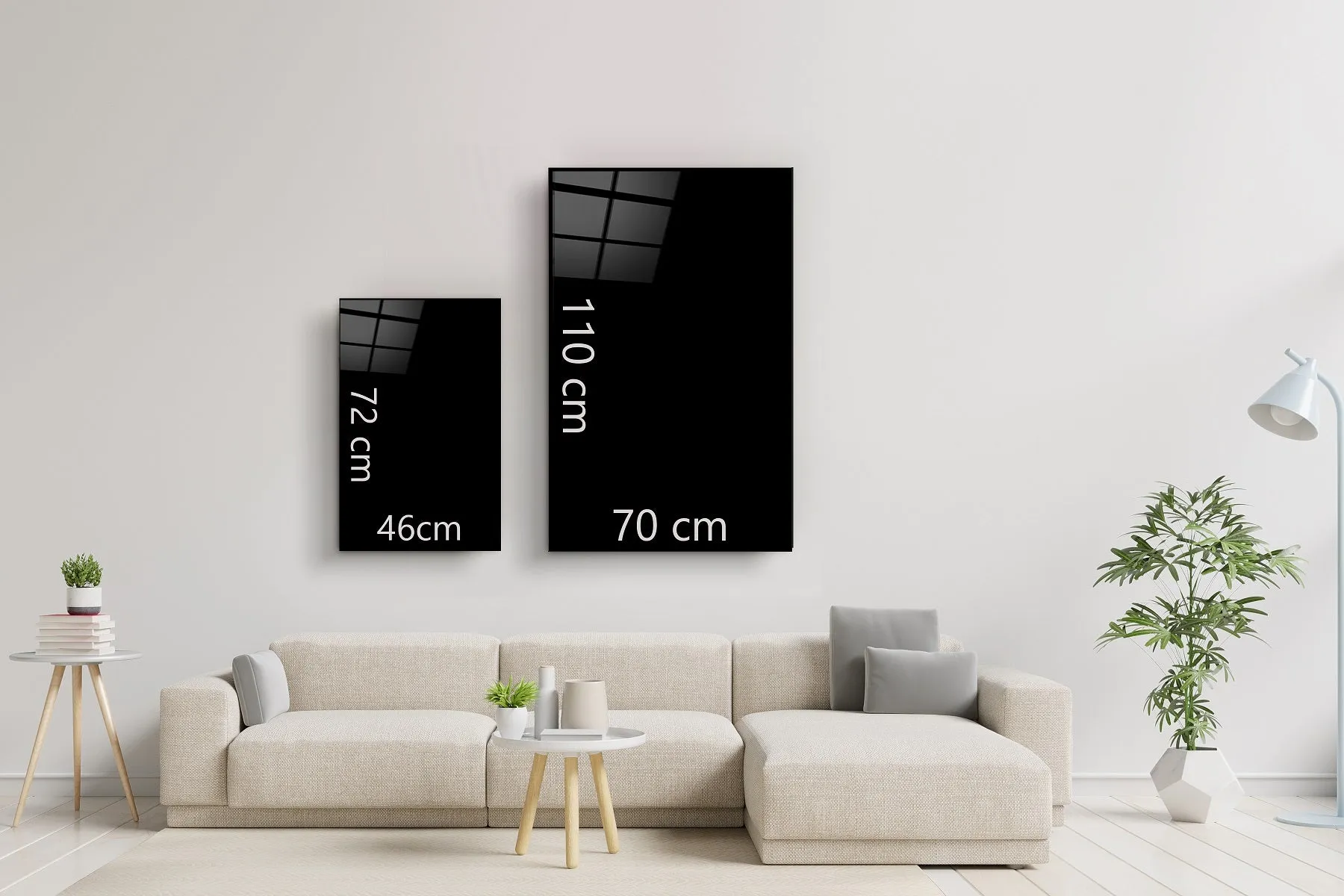 Think Big | Motivational Glass Wall Art