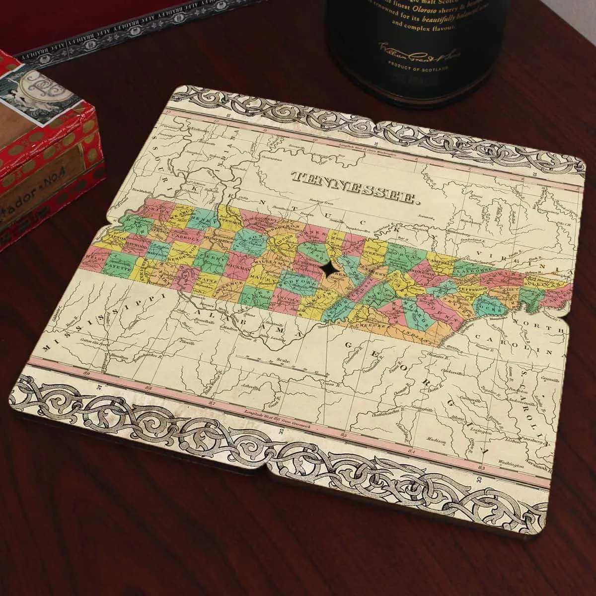TORCHED TN Coaster Set