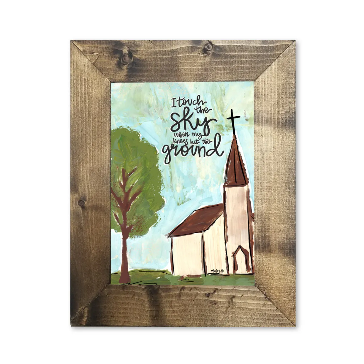 Touch the Sky Framed Art
