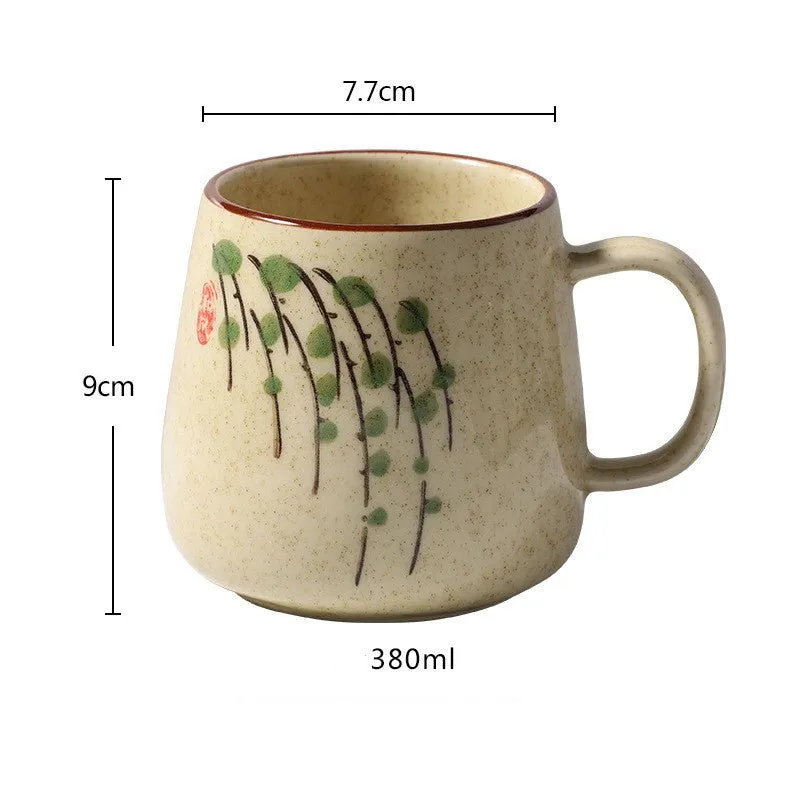 Underglaze Ceramic Handmade Pottery Mugs