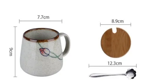 Underglaze Ceramic Handmade Pottery Mugs