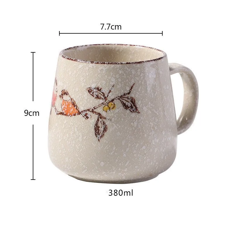 Underglaze Ceramic Handmade Pottery Mugs