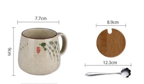 Underglaze Ceramic Handmade Pottery Mugs
