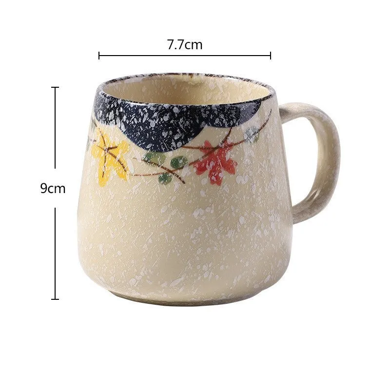 Underglaze Ceramic Handmade Pottery Mugs