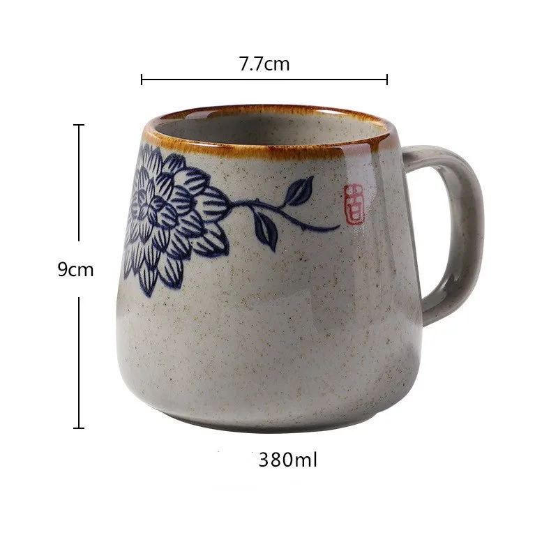 Underglaze Ceramic Handmade Pottery Mugs