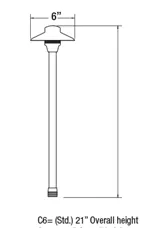 Unique Lighting Systems - Centaurus 6 Odyssey Series No Lamp