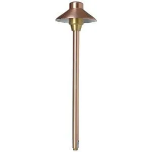 Unique Lighting Systems - Illuminator 4 12V Copper Path Light, No Lamp