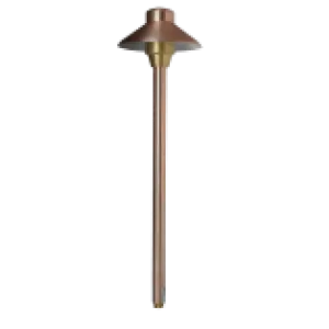 Unique Lighting Systems - Illuminator 6 12V Copper Path Light, No Lamp