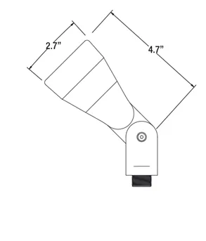 Unique Lighting Systems - Nucleus® flat shroud Elements Series No Lamp