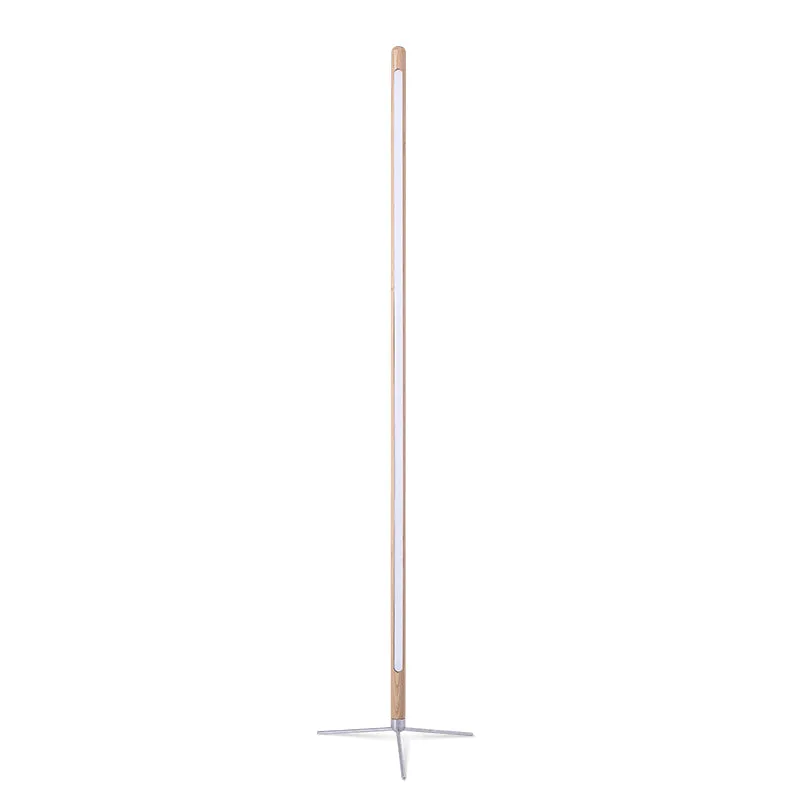 Vertical Solid Wood Floor Lamp