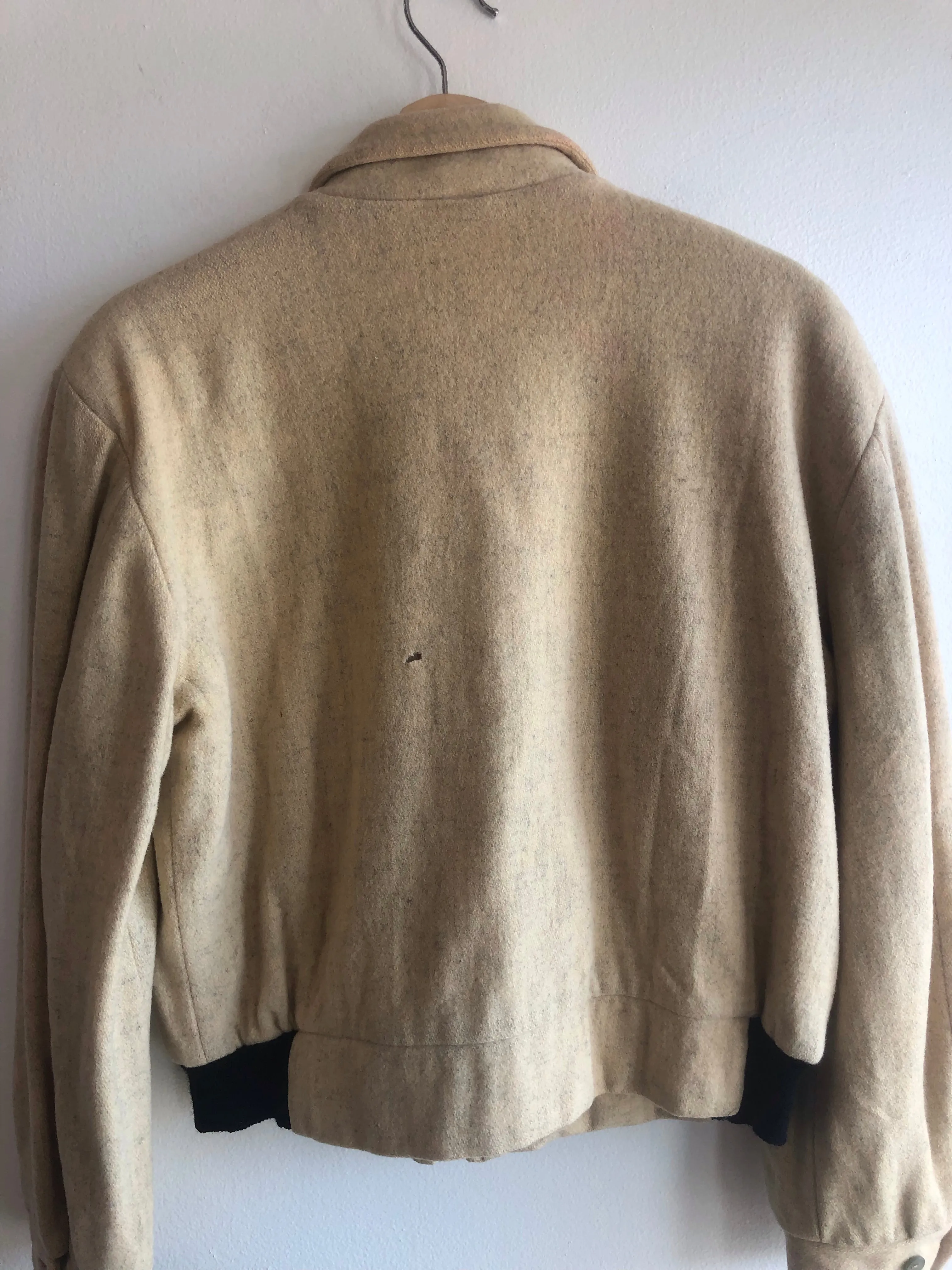 Vintage 1940/50s Two-Tone Wool Ricky Jacket