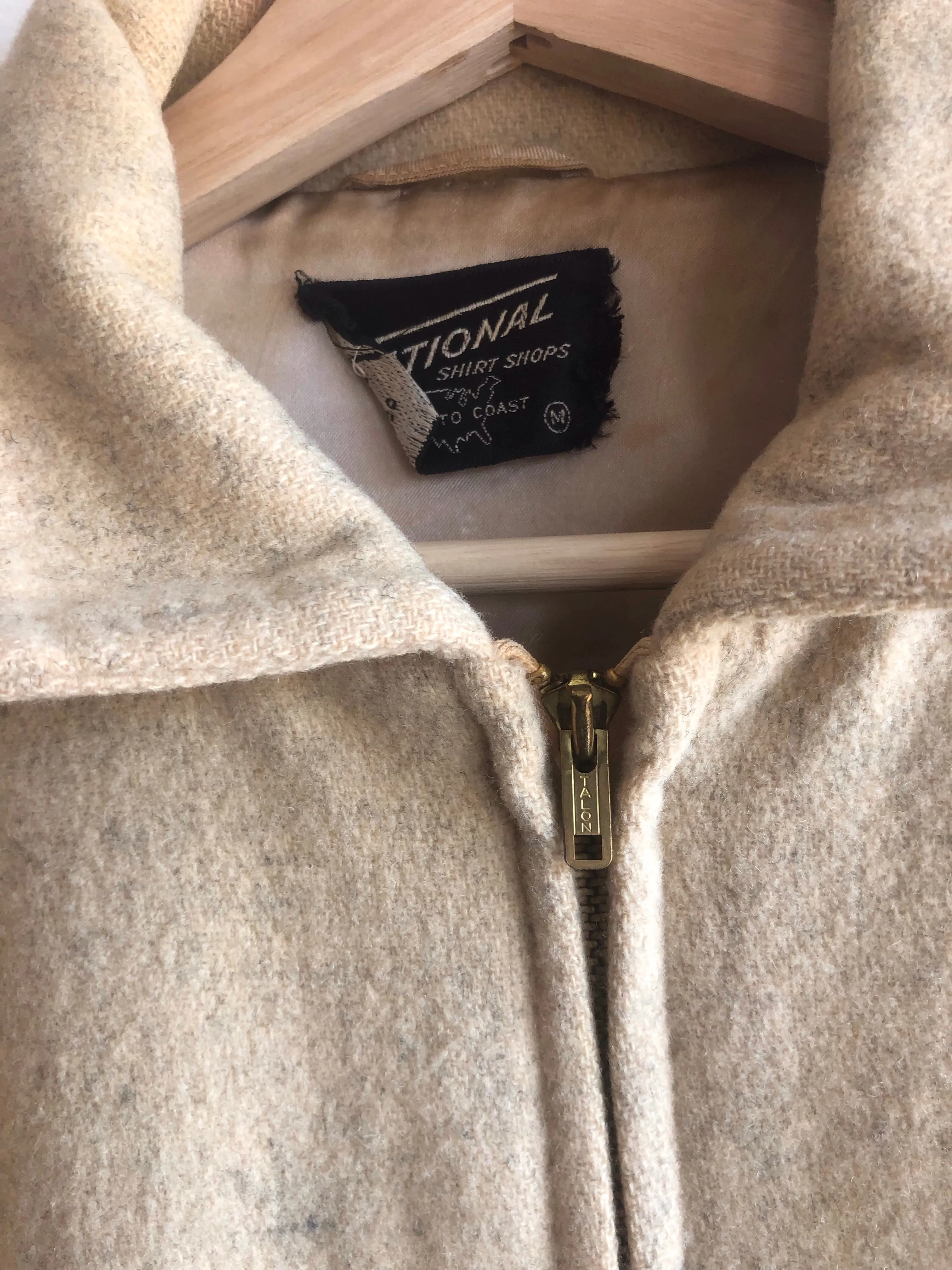 Vintage 1940/50s Two-Tone Wool Ricky Jacket