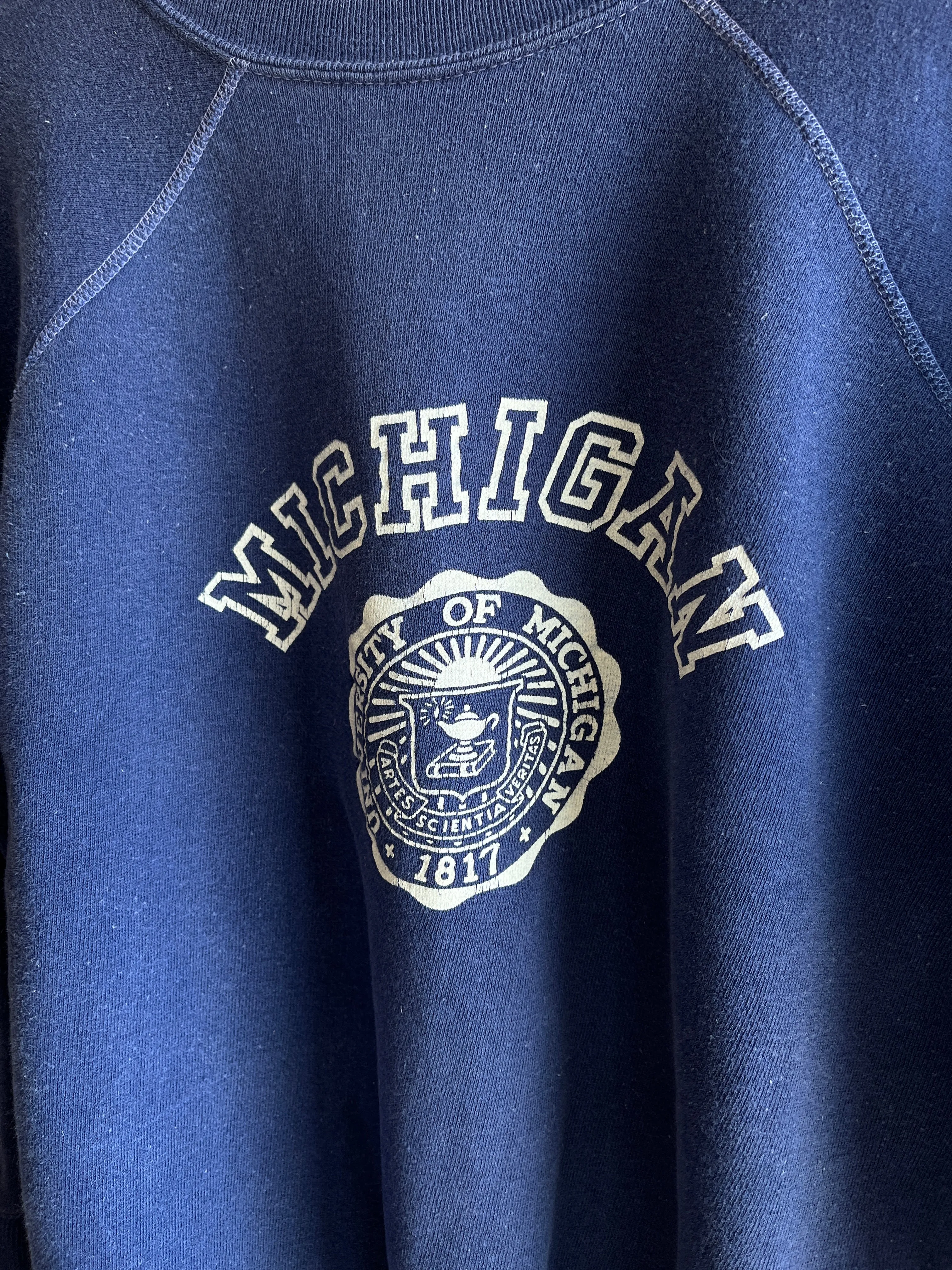 Vintage 1960/70s University Of Michigan Sweatshirt