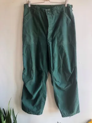Vintage 1960s Aggressor Army Shade 255 Field Trousers