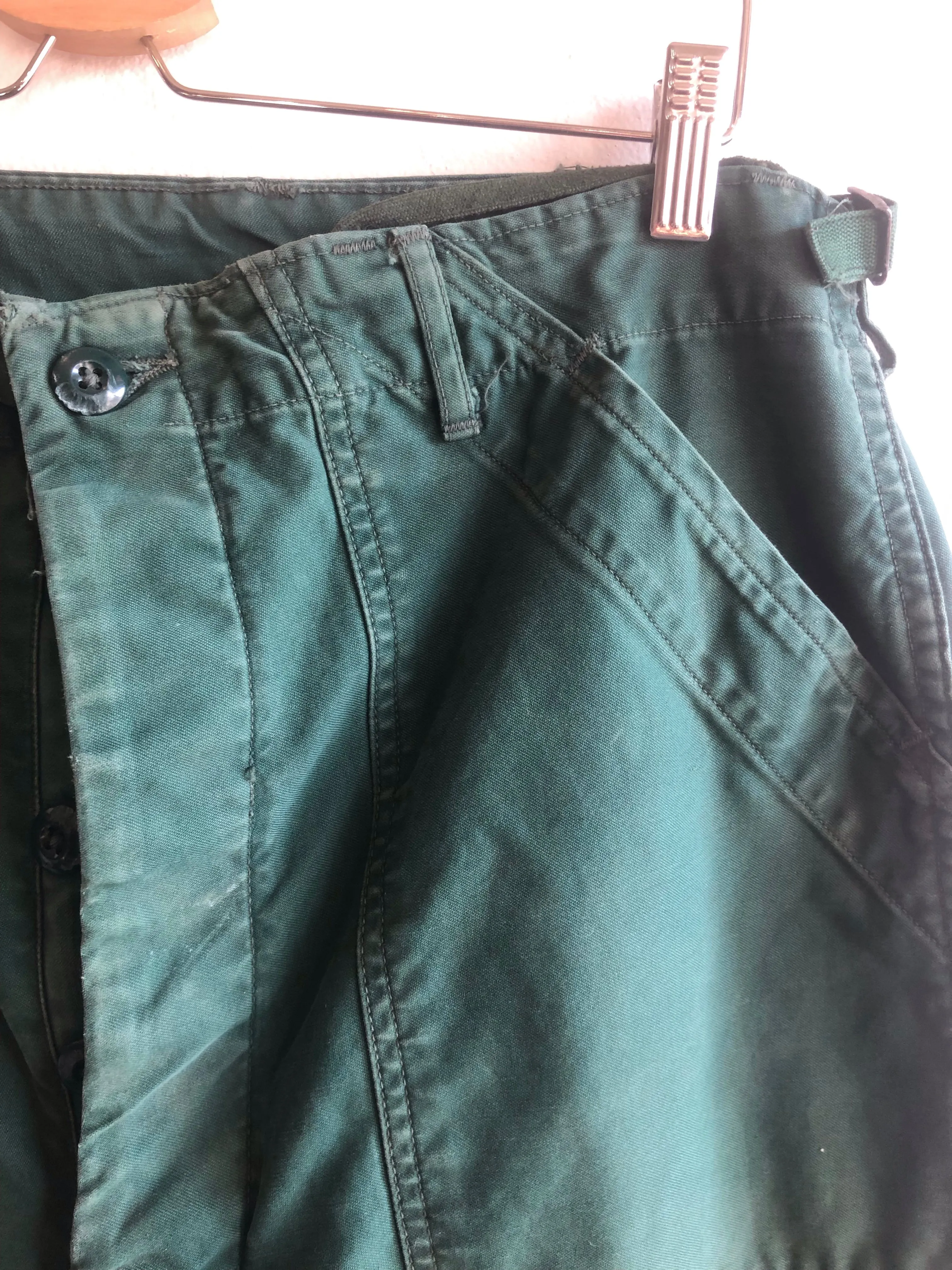 Vintage 1960s Aggressor Army Shade 255 Field Trousers